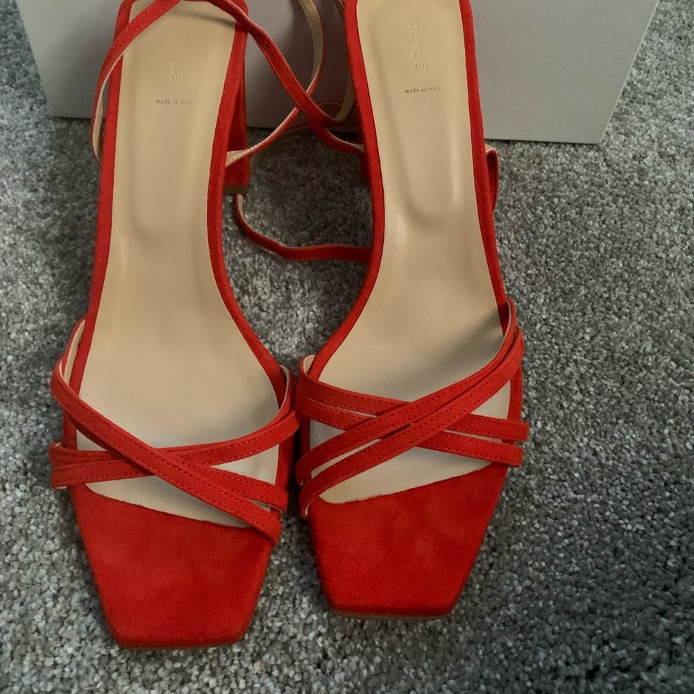 Aeyde Annabelle suede sandals